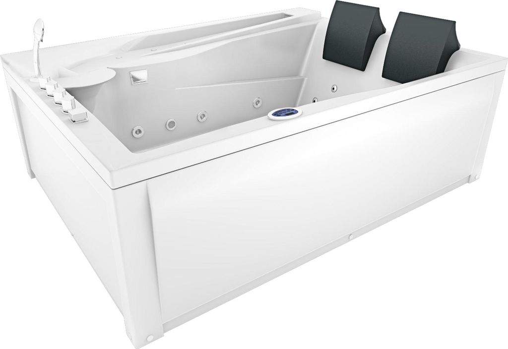 Whirlpool Pool Badewanne Wanne W12H-C-SC 180x135cm