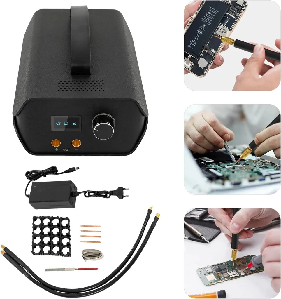 Soudeuse par points DO-02 réglable 120W - Soudage 0.2mm à 0.4mm Rapide