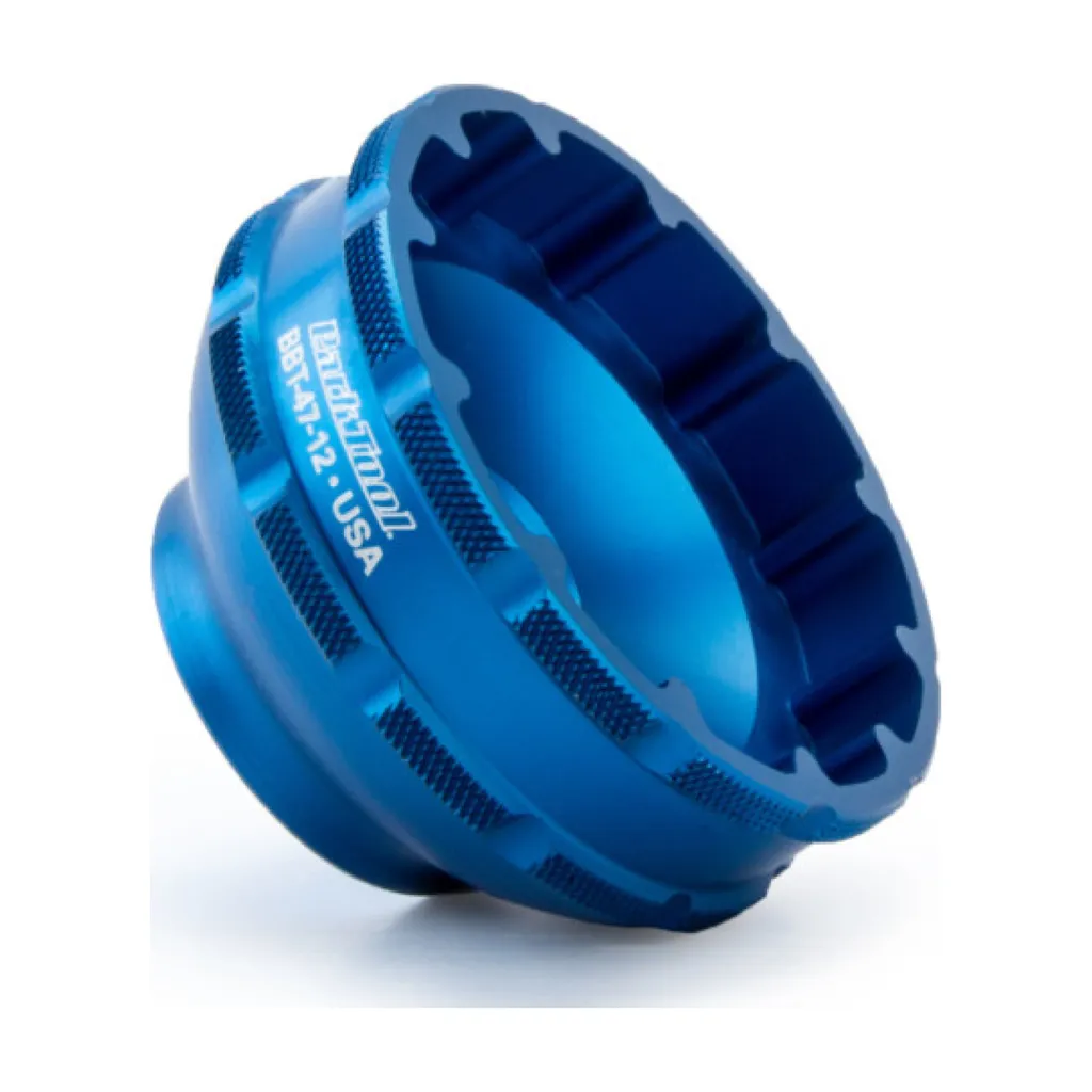Solution pour démonter boîtier T47 bloqué : Park Tool BBT-47-12 bleu - 9