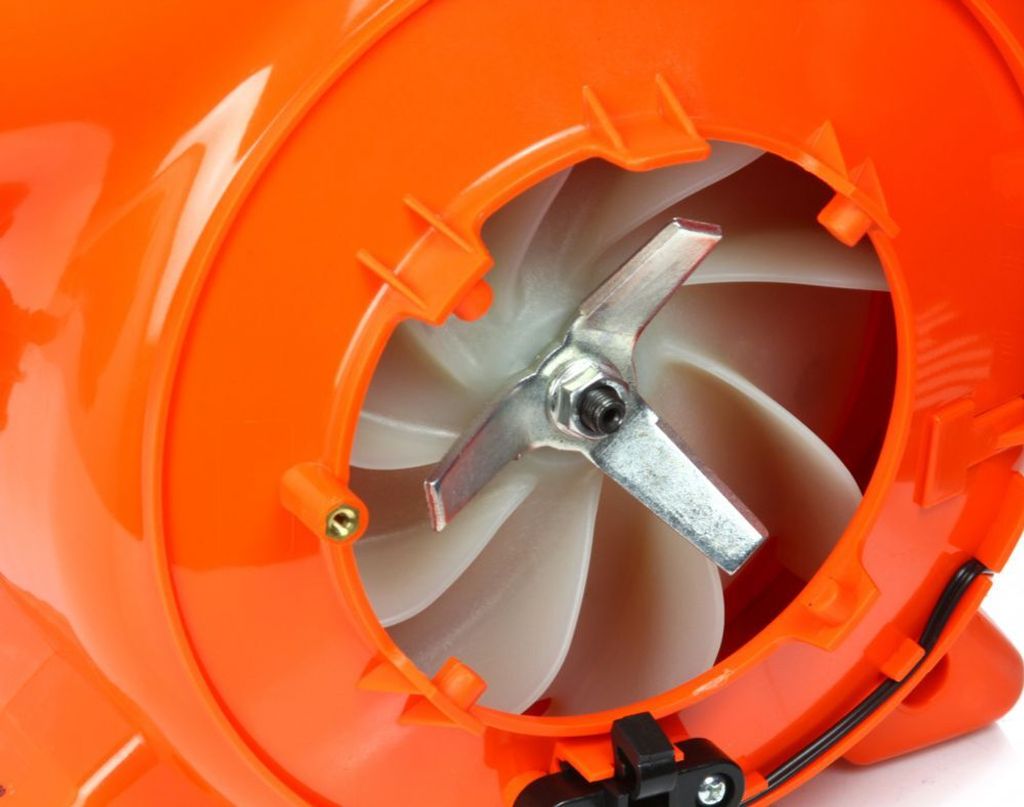 3in1 Benzin Laubbläser 0,75kW 2-Takt-Motor Häcksler Produktbild 5