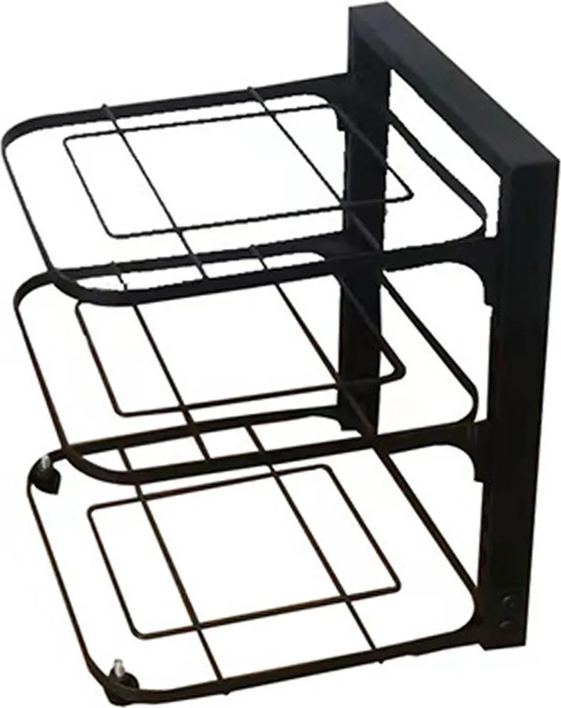 Solution anti-désordre : Support de cuisine multicouche 45x24cm - 2