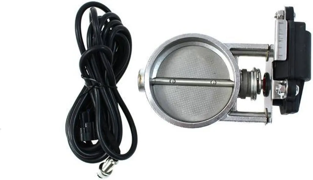 Vanne d'échappement 51 mm électrique pour circuit et conduite sportive