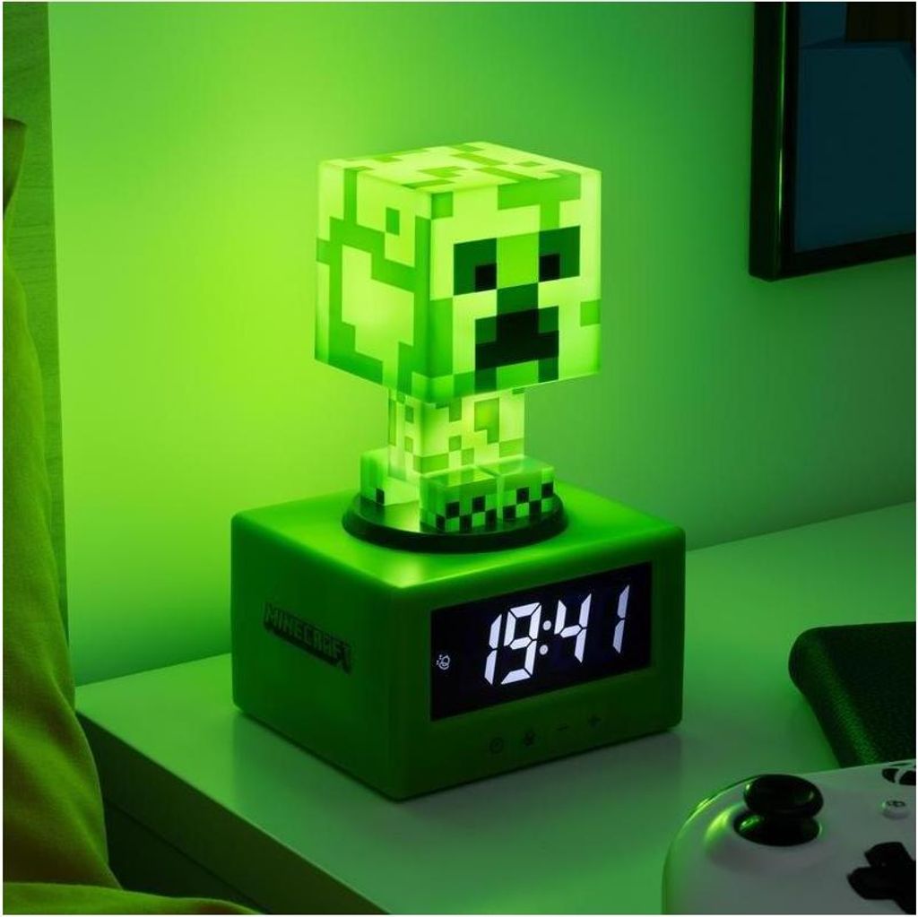 Paladone Creeper Icon Alarm Clock Produktbild 