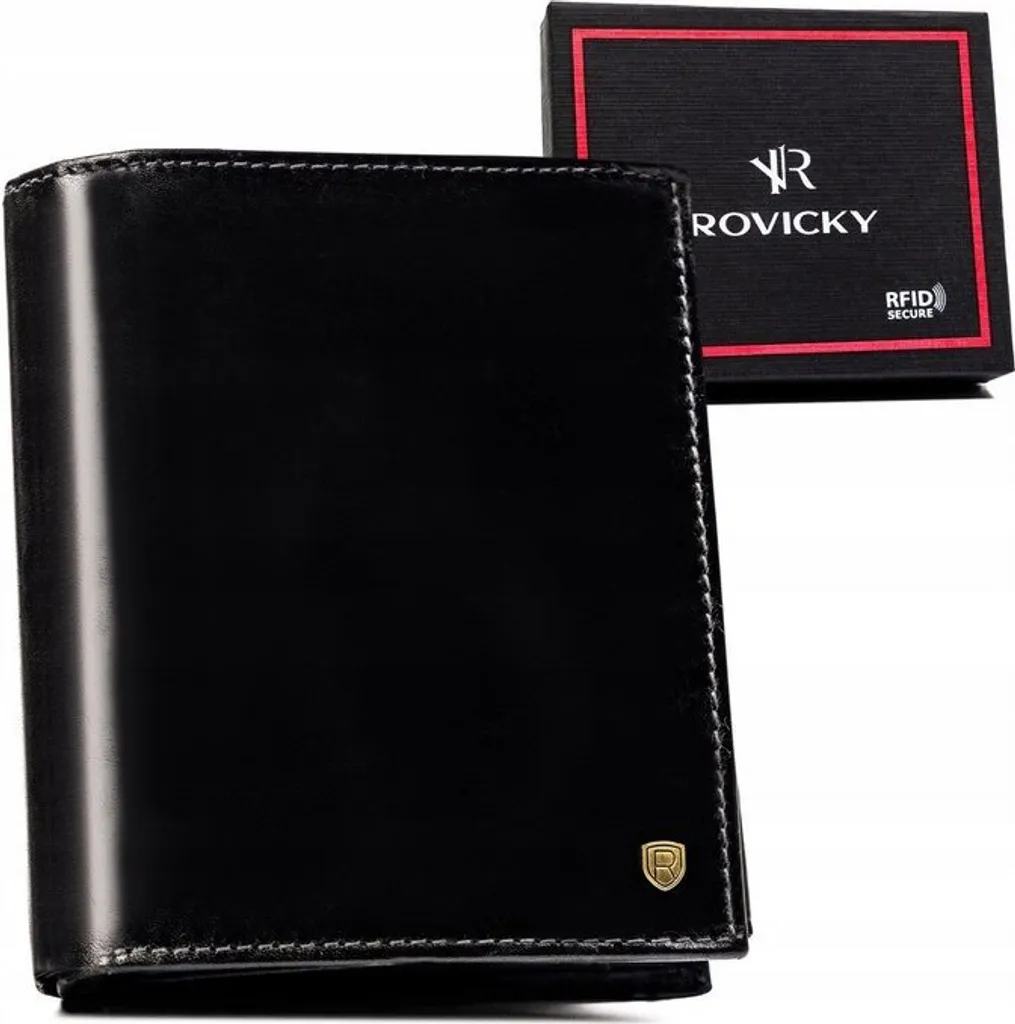 Recensione Portafoglio Grande Rovicky: Vera Pelle e RFID Stop per Uomo