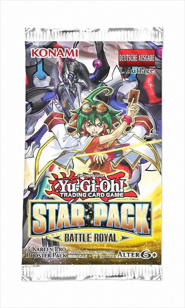 Yu-Gi-Oh! Star Pack: Battle Royale 1 Booster Produktbild 