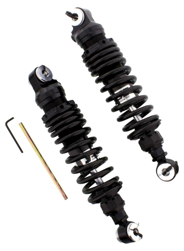 Federbein für Harley Davidson XL 1200 X Sportster Forty Eight Baujahr 2010-2013 von YSS RZ362-290TRL-15-B - Neu