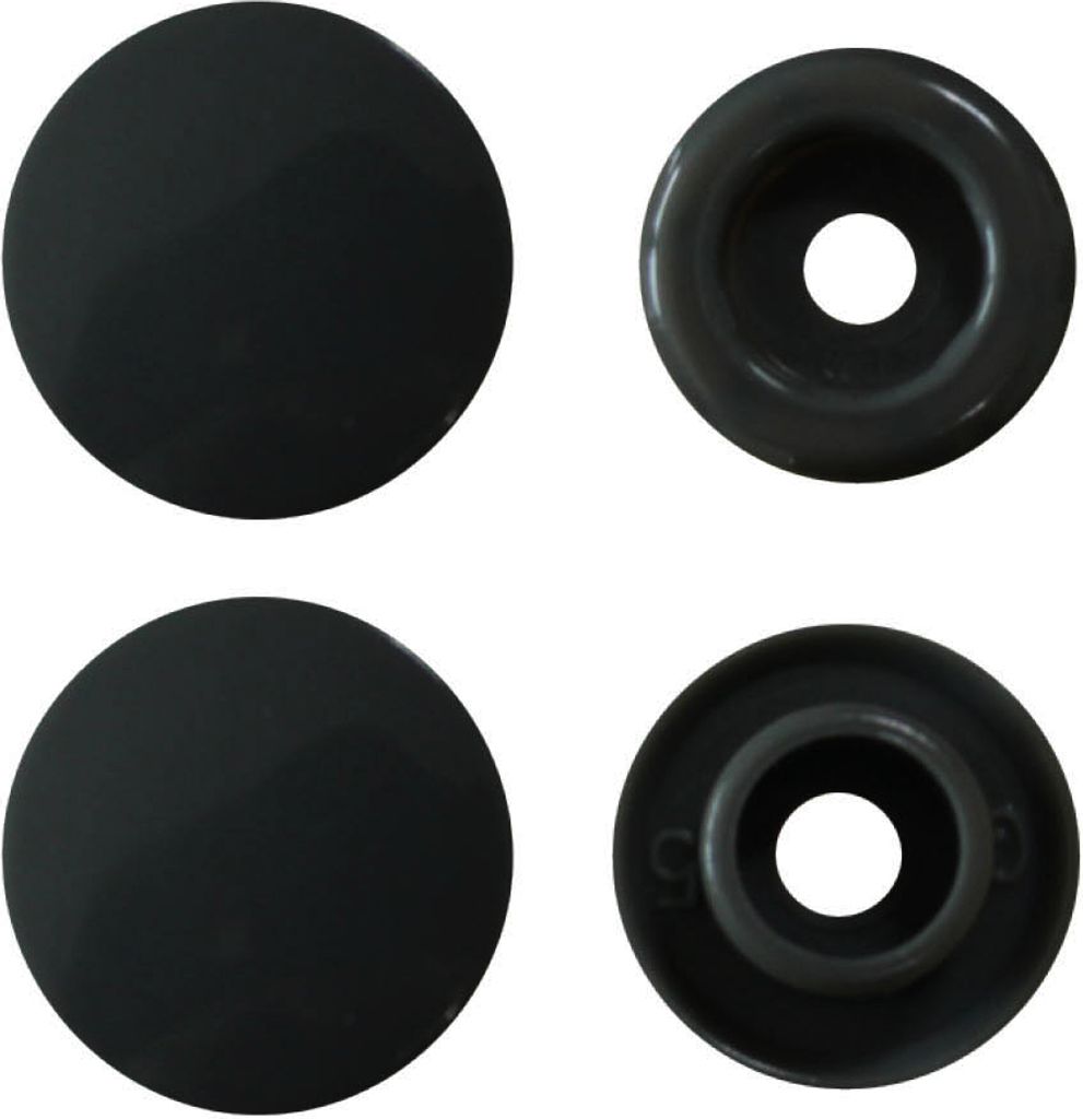 BabySnap T5 Druckknöpfe (12,4mm) glänzend B09 grau