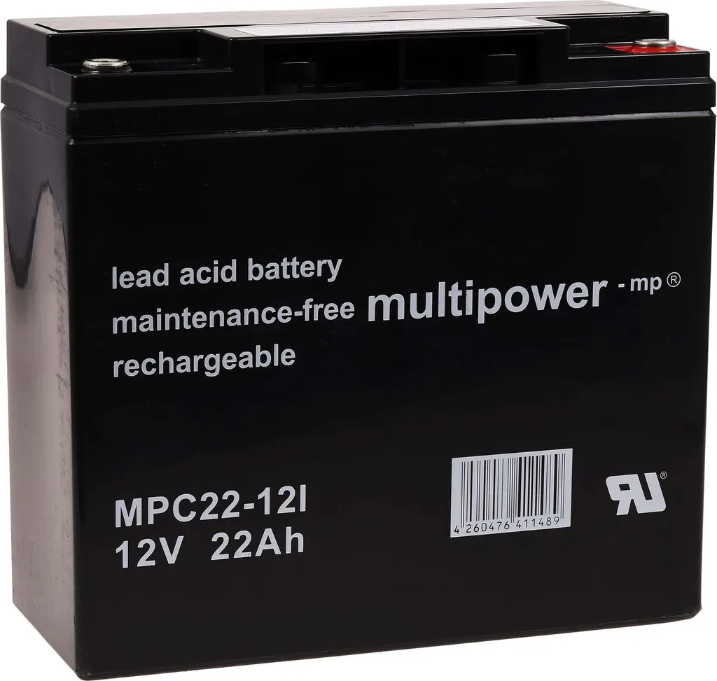 Batterie Plomb 12V 22Ah de Rechange pour Panasonic LC-X1220P et Varta