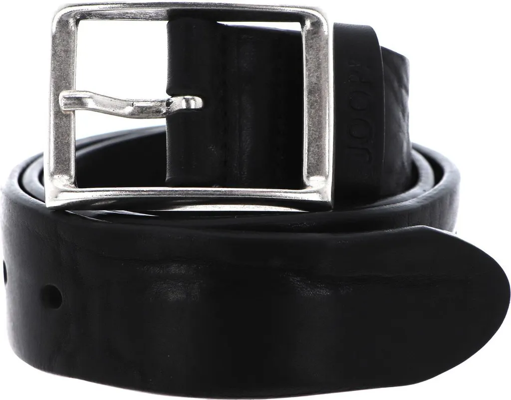 JOOP! Pelle cintura Classic Jeans Belt 4,0 CM W110 Black nero