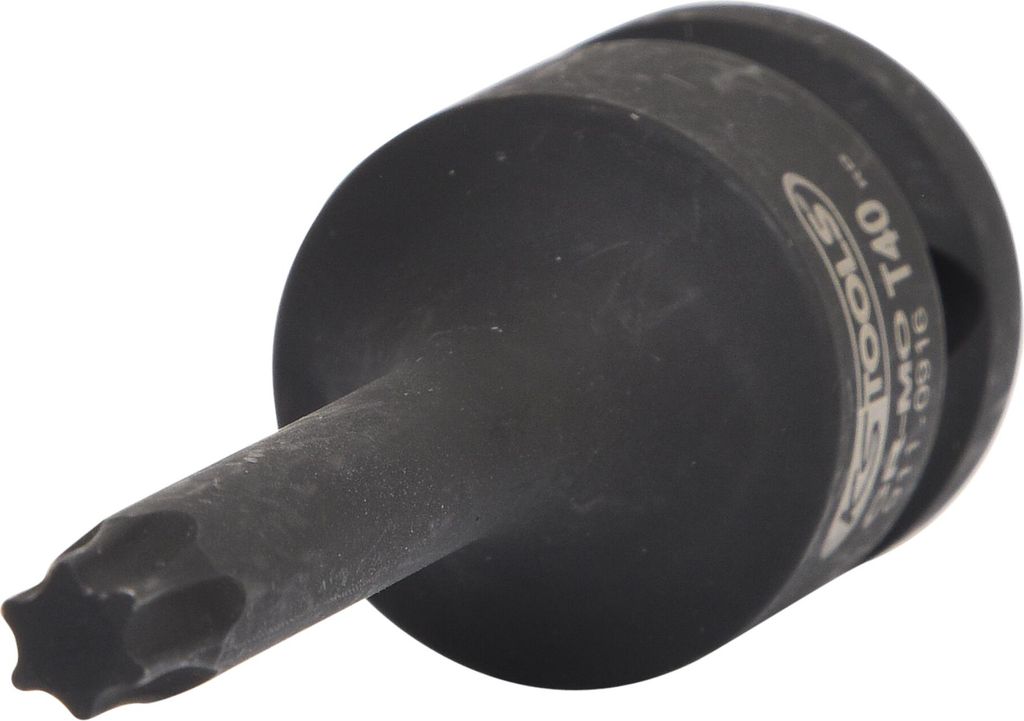 KS Tools 911.0916 1/2" Kraft-Bit-Stecknuss TX, lang, T40, Size, Farbe