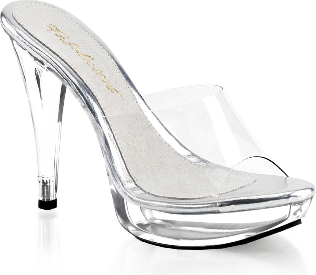COCKTAIL-501 Damen Slipper von Fabulicious, Transparent  , Produktbild 