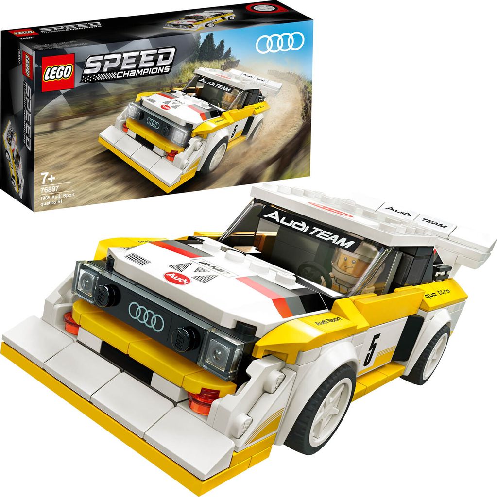LEGO 76897 Speed Champions 1985 Audi Sport quattro S1, Image du produit 