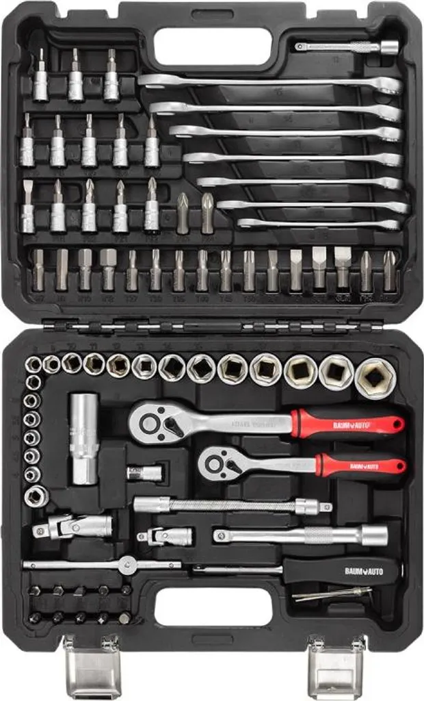 Mallette de maintenance mécanique 82 pièces, clés mixtes de 4 à 22mm - 4