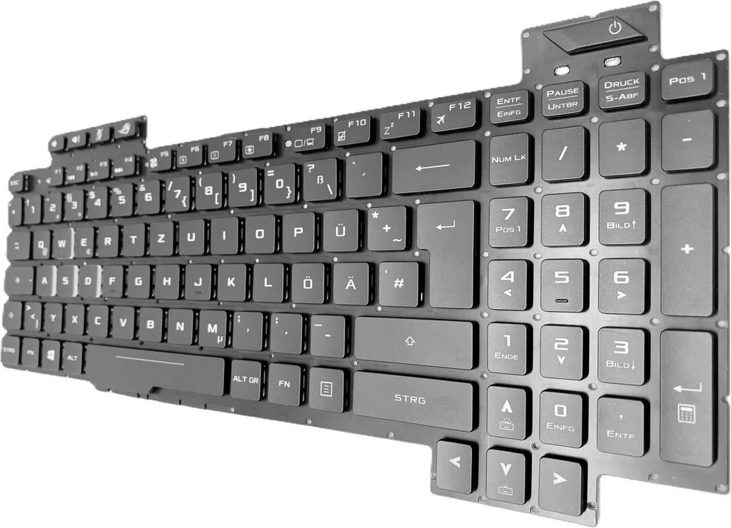 Clavier PC portable pour Asus ROG Strix GL703 avec rétroéclairage LED