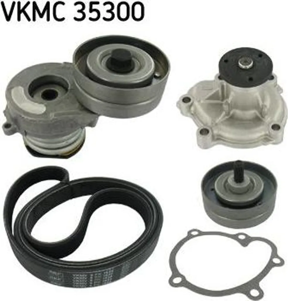 Pompe à Eau SKF VKMC 35300 Haute Performance pour Opel Astra H Kit