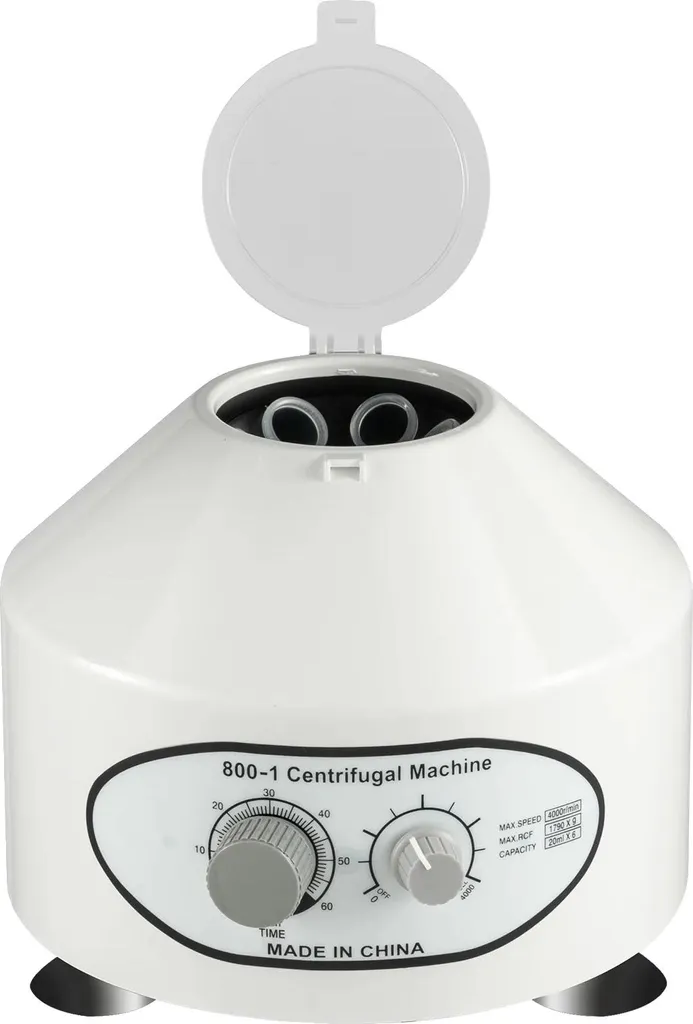 Centrifugeuse labo silencieuse 1790 x g - Élimine les vibrations 220V