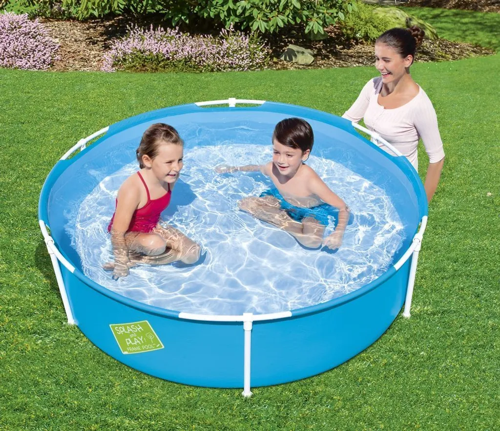 Piscine Enfant 152 cm Bestway My First Frame Pool à Structure Acier - 24