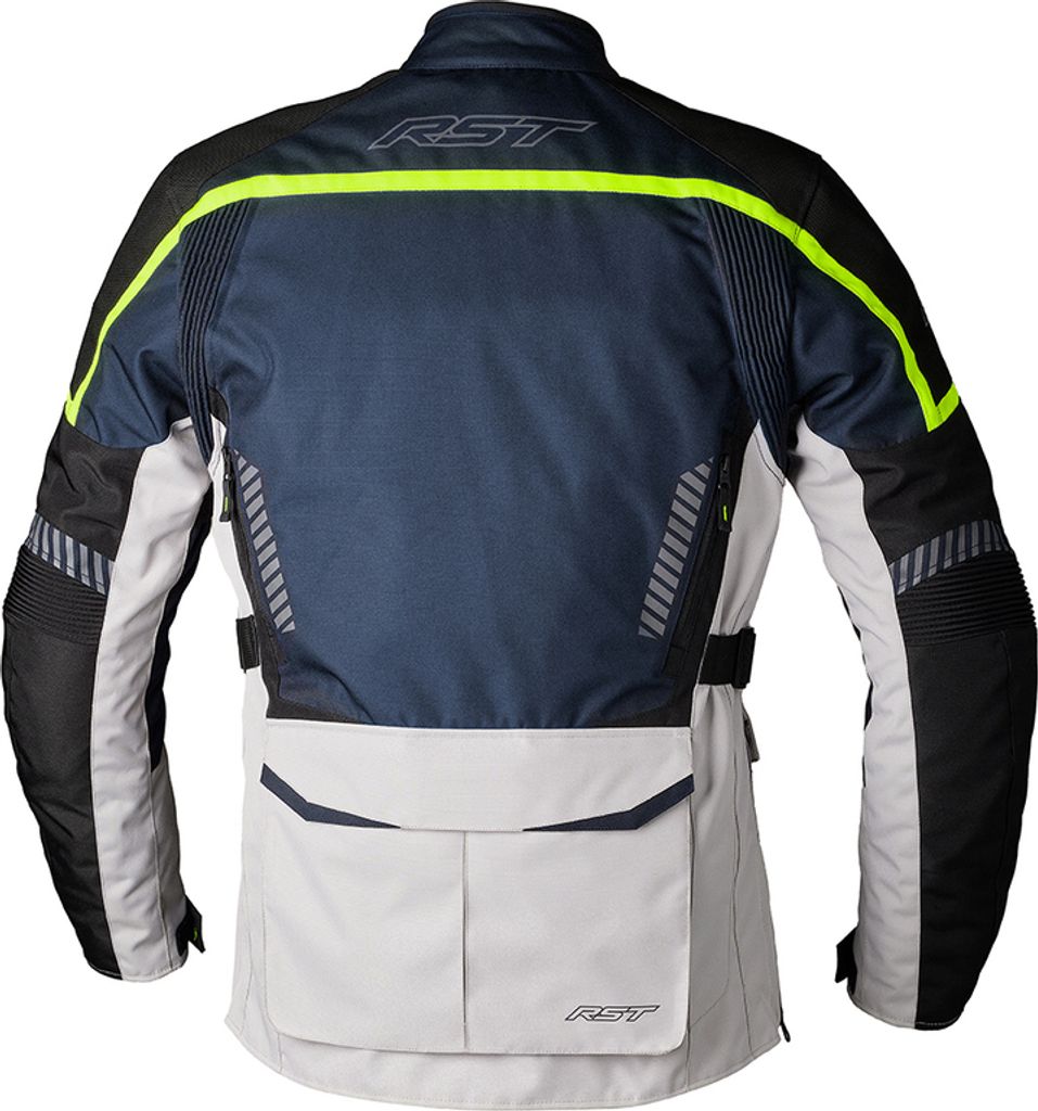 RST Maverick EVO CE Textil-Jacke Herren - Navy/Silber