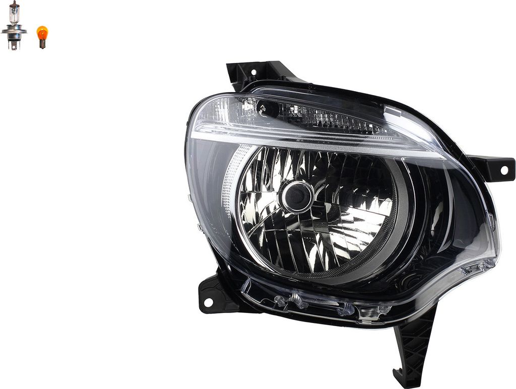 Johns, Reflektory halogenowe pasujące do Renault Twingo III Zdjęcie produktu 
