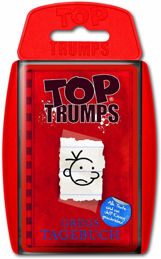 Top Trumps - Gregs Tagebuch Kartenspiel Karten Spiel Buch Produktbild 