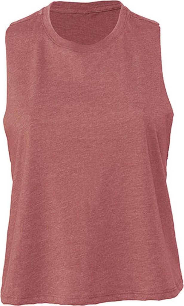 Bella WomenŽs Racerback Cropped Tank