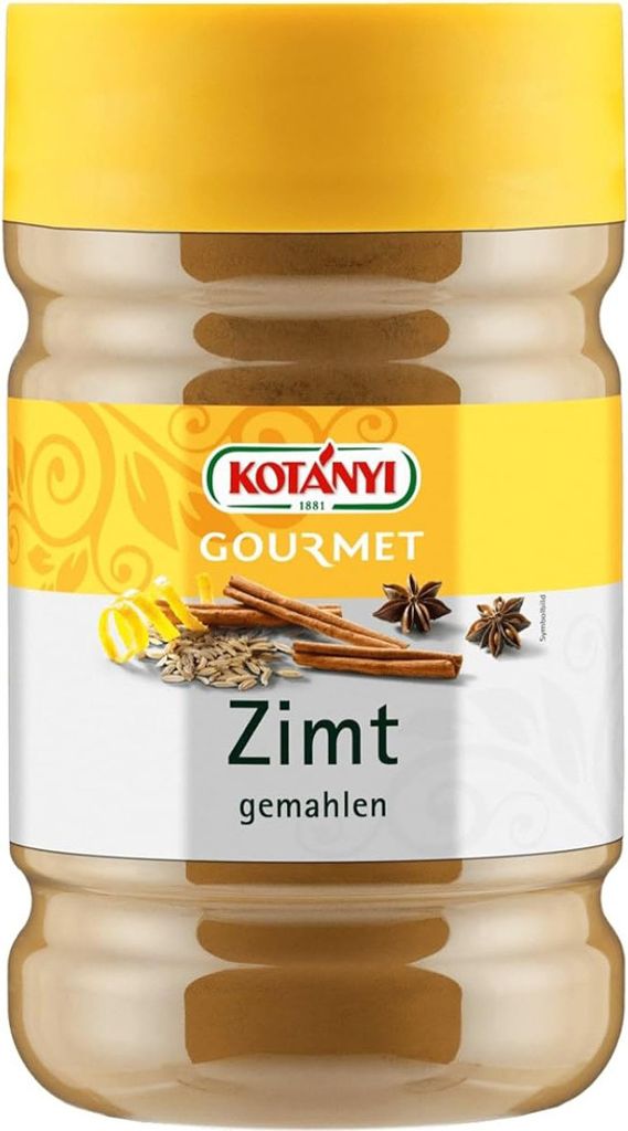 Kotanyi Zimt gemahlen Gewürze für Großverbraucher und Gastronomie 600g