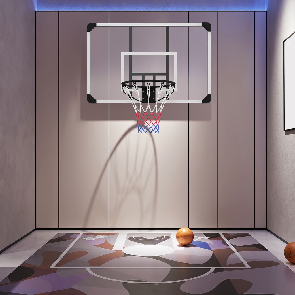 SPORTNOW Basketballkorb, Basketballbrett mit Korb, Produktbild 2