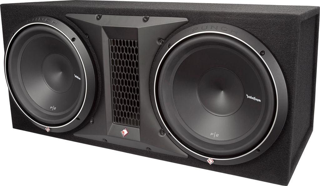Rockford Fosgate P2-2X12 PUNCH Gehäuse-Subwoofer 2 x 30 cm