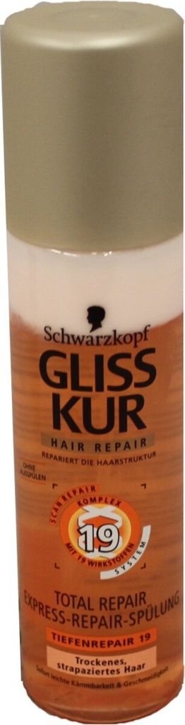 Schwarzkopf Gliss Kur Total Repair Express Conditioner-Spray für trockenes und strapaziertes Haar 200ml