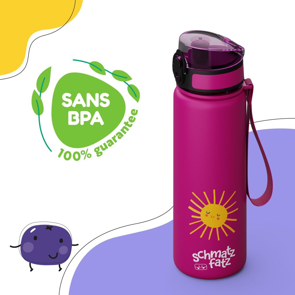 Schmatzfatz Gourde Enfant 500ml - Anti Fuite, Sans BPA, Image du produit 