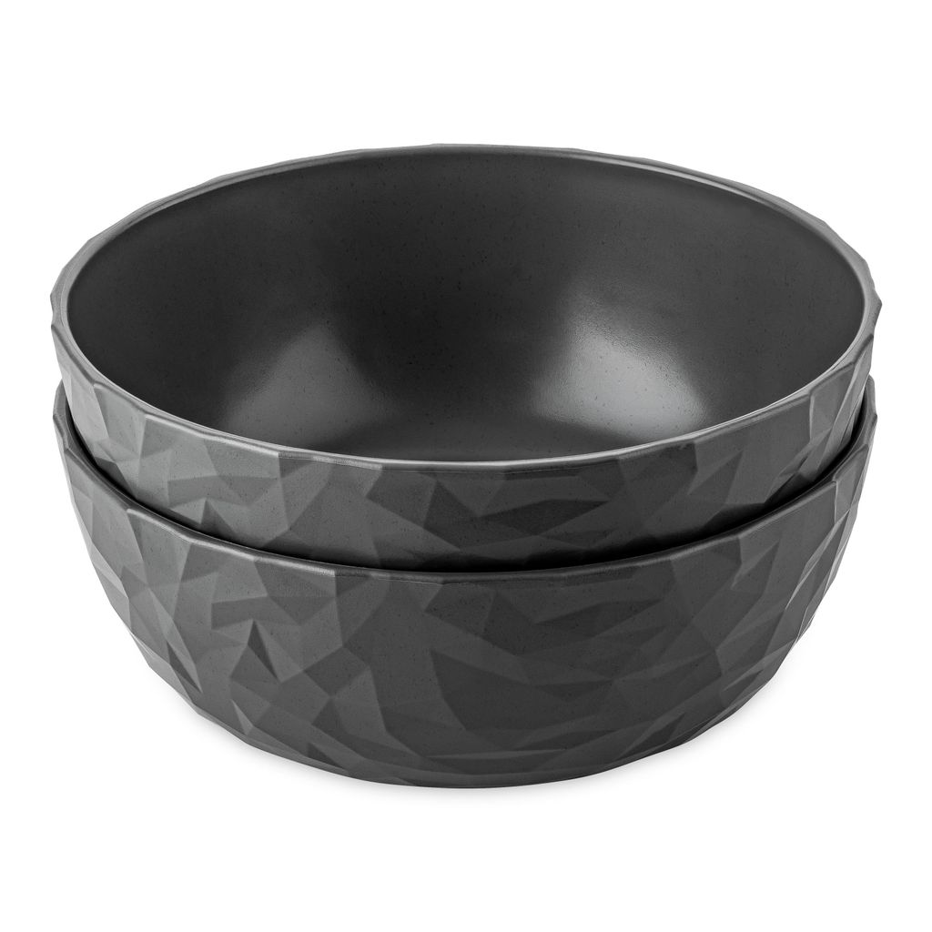 KOZIOL Club Bowl Schüssel-Set, 2er Set, grau, 26 cm Produktbild 