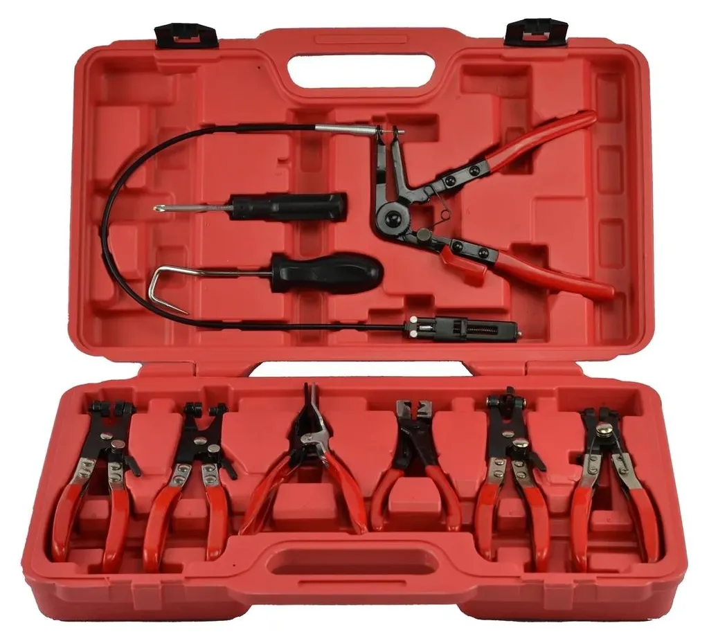 Pince 20 cm antidérapante en acier carbone, outil auto multifonctions