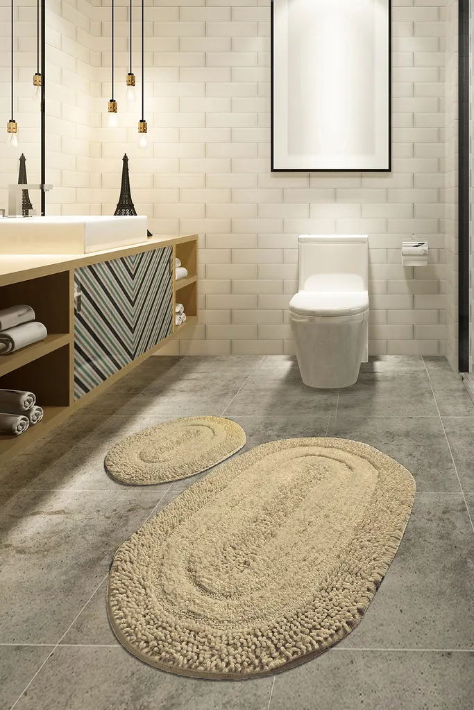 Tappetino Bagno Mijolnir Macoroni CHL2101 - 100% Cotone Plus 1600g