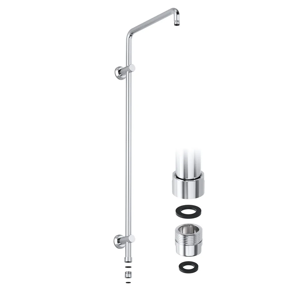 Asta Doccia JOHO 92cm Inox | Trasforma la Tua Doccia in una Spa