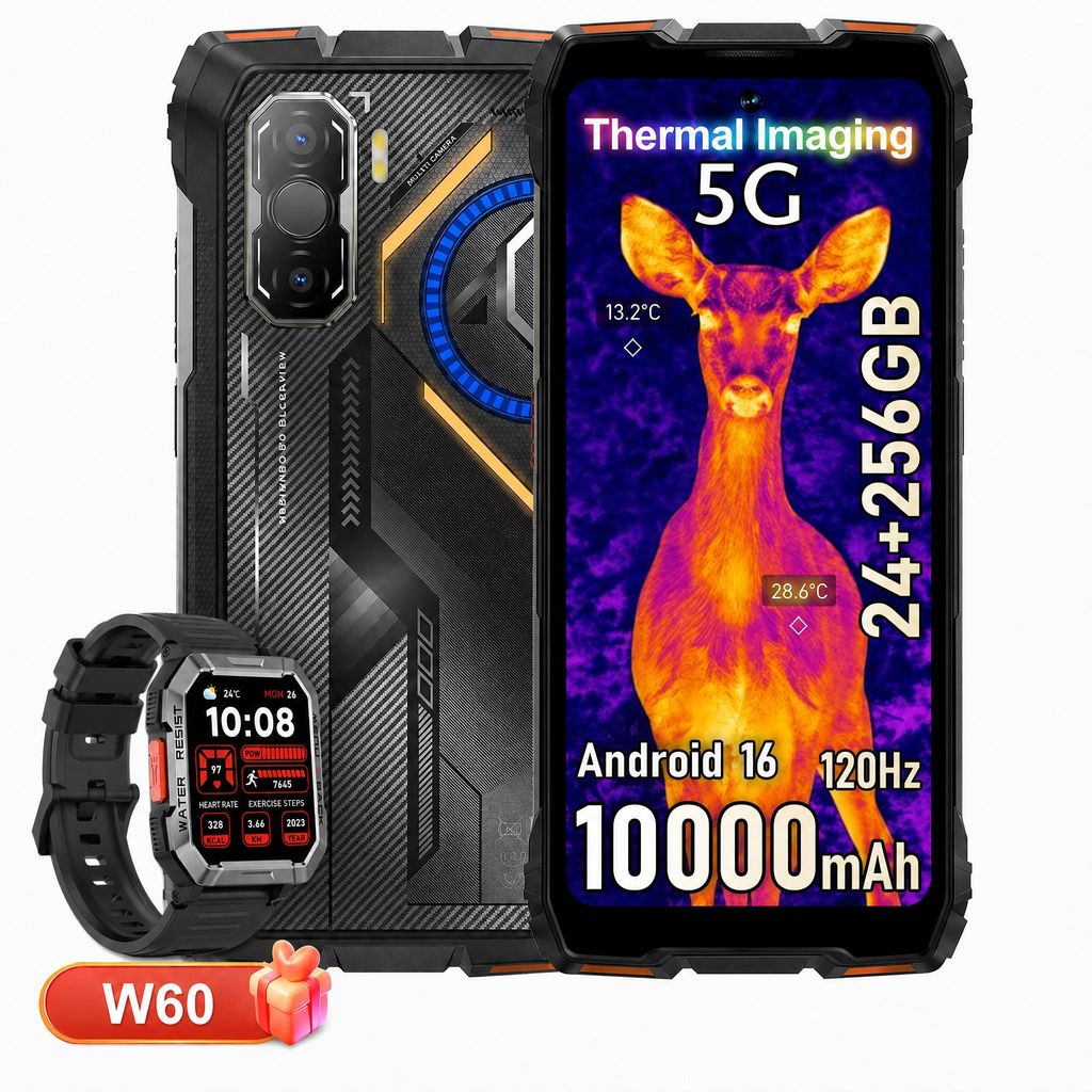 Blackview ROCK 3, outdoor smartphone, bez smlouvy, Obrázek produktu 