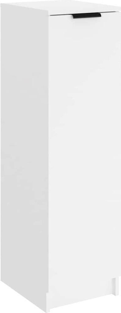 vidaXL Skriňa na topánky biela 30x35x100 cm Materiál drevo Obrázok produktu 