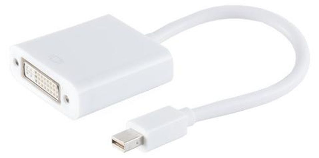 Adapter Mini Displayport Stecker / DVI Buchse 24+5