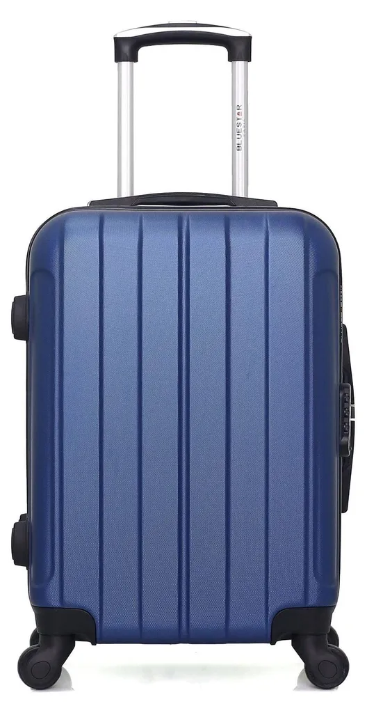 BLUESTAR NAPOLI - Valise Cabine 55 cm à 4 Roues Multidirectionnelles