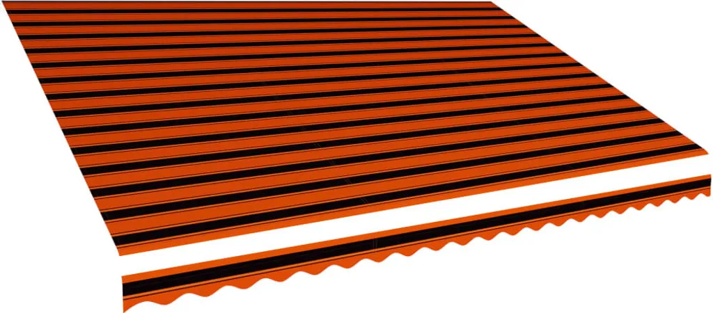 Occasione Telo Tenda Sole 500x300 Arancione Marrone - Ricambio