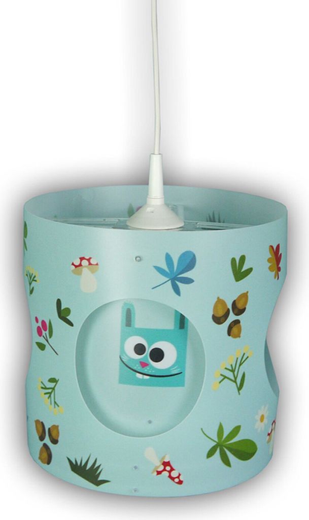 Kinderzimmerlampe Lampenschirm drehend Deckenlampe Motiv Zanimo Kinderlampe