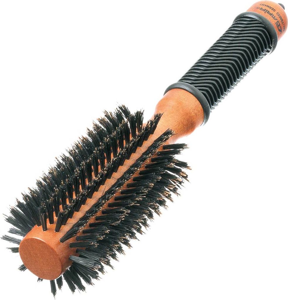 Comair Rundbürste Pins 16-reihig Wildschweinborste 2856 Ø 60 mm