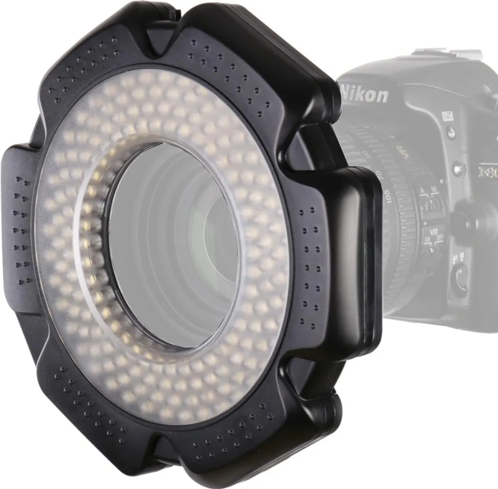 StudioKing RL-160 Ring Light LED Macro: Luce LED Dimmerabile per Foto