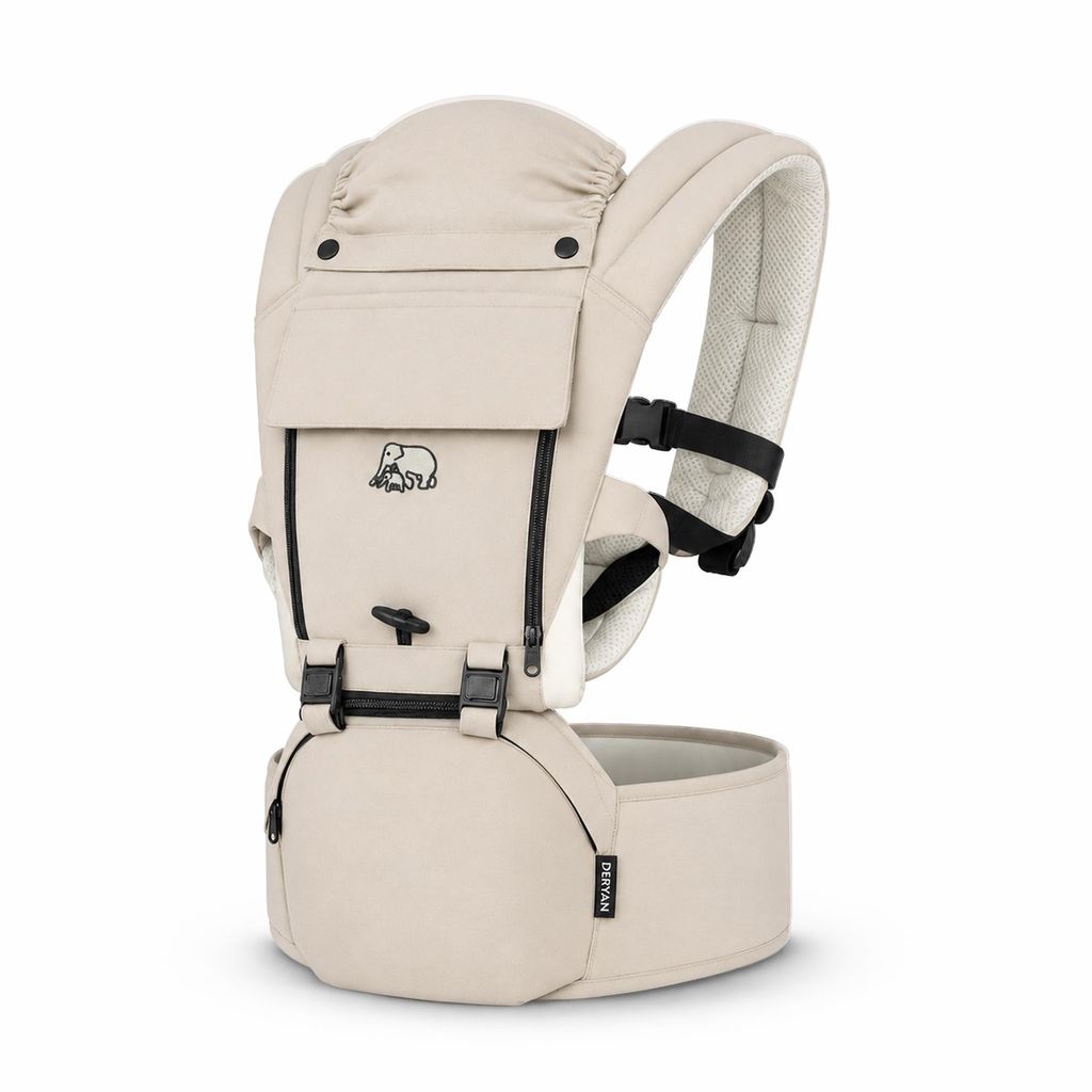 DERYAN Pack Luxe Ergonomický nosič - Dětský nosič + úložné Obrázek produktu 