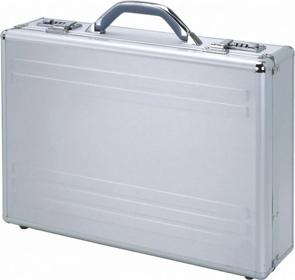 Mallette de Transport Alumaxx Kronos Argent en Aluminium Renforcé