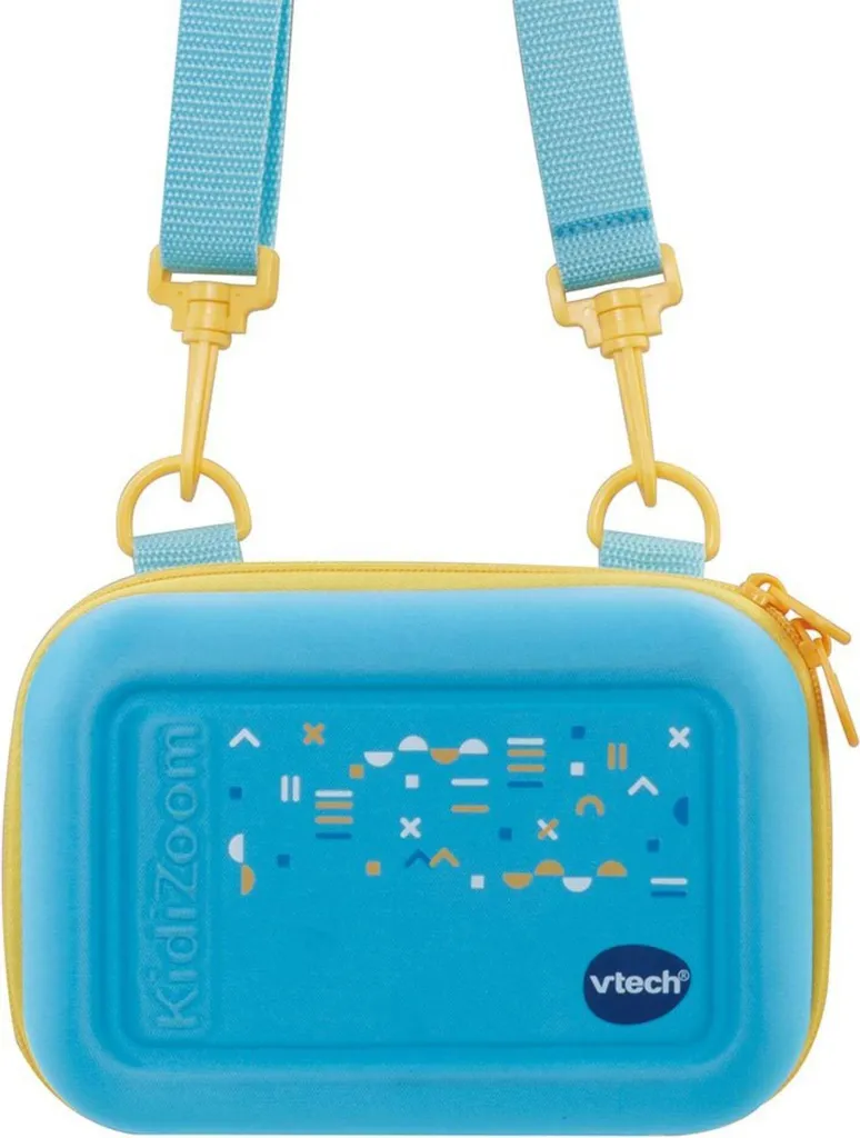 Housse de Protection Kidizoom VTech Bleue - Sacoche de Voyage Rembourrée