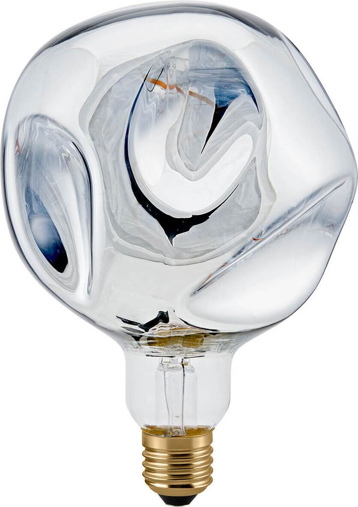 SIGOR LED 4W Giant Ball silber metallic E27 75lm 1800K Produktbild 