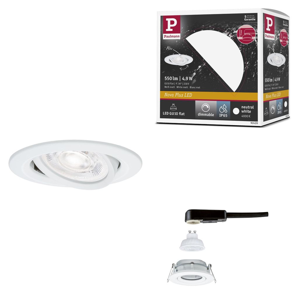 Paulmann LED Einbauleuchte Nova Plus