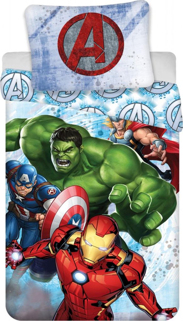 JERRY FABRICS Obliečky Avengers Heroes  Bavlna, 140/200, Obrázok produktu 
