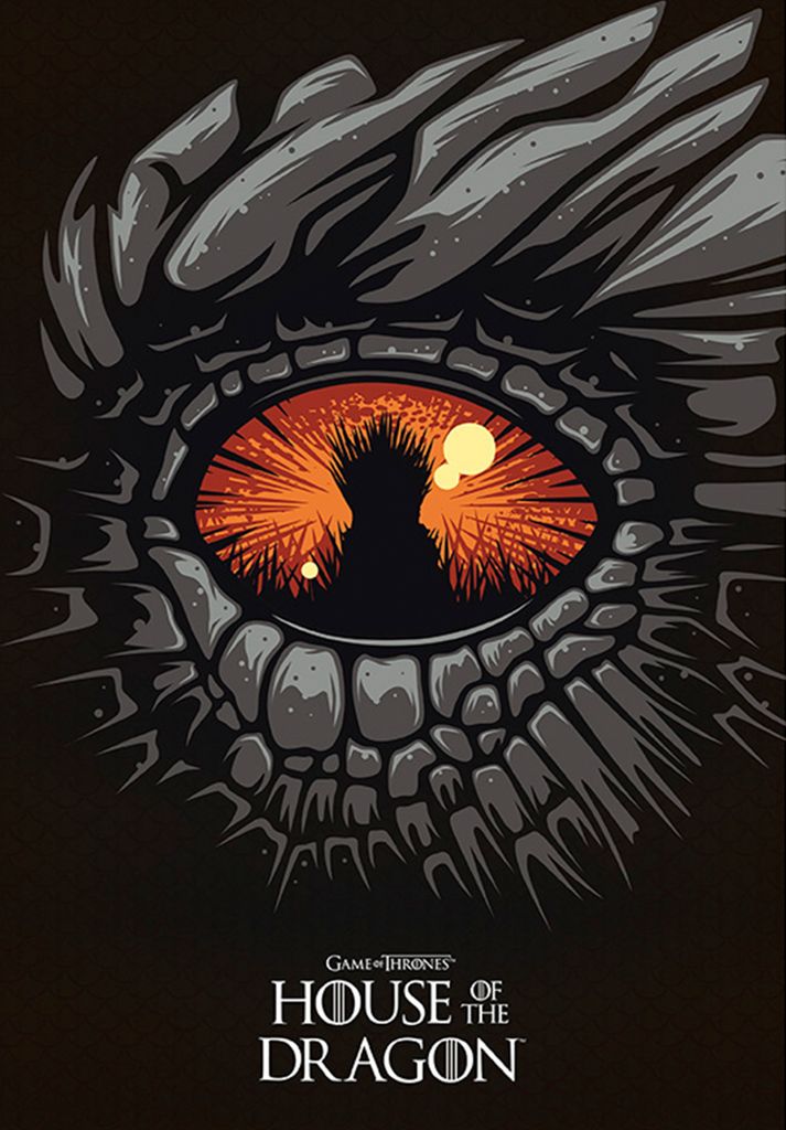 HOUSE OF THE DRAGON - Poster Maxi 91,5x61 - Dragon