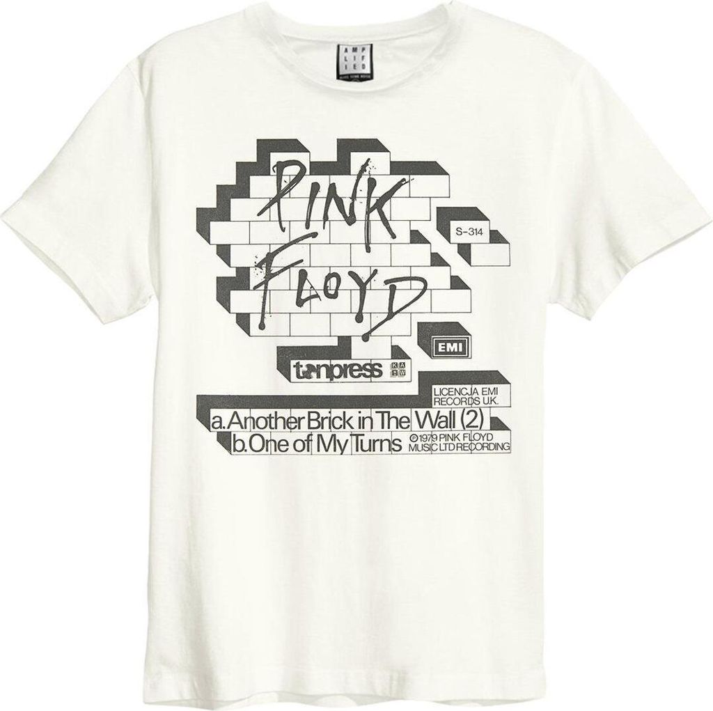 Amplified - "Poster" T-Shirt für Herren/Damen Uni GD665 (XS) (Altweiß)